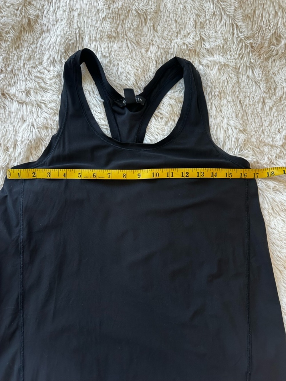 Athleta Women’s Black Racerback Tank Top Size: Small - Picture 3 of 6